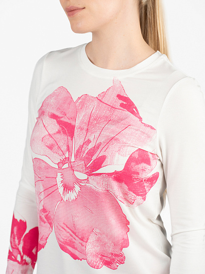 Лонгслив женский Krimson Klover Breck Performance UV Fuchsia Pressed Floral - Фото 6 большая