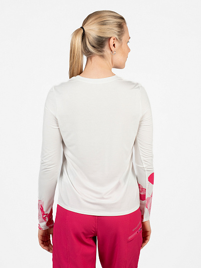 Лонгслив женский Krimson Klover Breck Performance UV Fuchsia Pressed Floral - Фото 7 большая