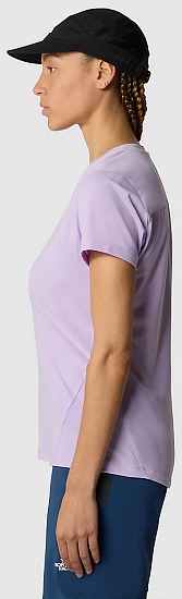 Футболка женская The North Face Lightning Alpine Ss Lite Lilac - Фото 6 большая