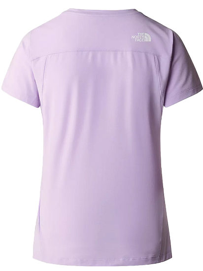 Футболка женская The North Face Lightning Alpine Ss Lite Lilac - Фото 9 большая