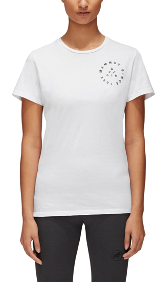 Футболка женская Mammut Seile White - Фото 2 большая