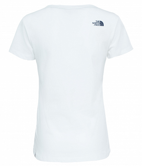 Футболка женская The North Face Never Stop Exploring White - Фото 2 большая