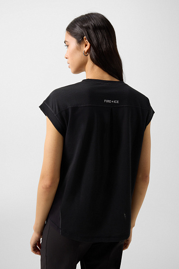 Футболка женская Bogner Fire+Ice Dahlia Black - Фото 4 большая