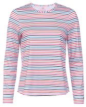 Лонгслив женский Krimson Klover Sara Multi Stripe White