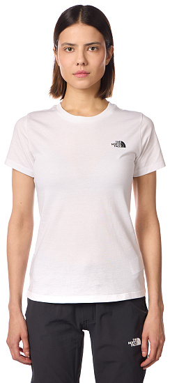 Футболка женская The North Face Simple Dome Tnf White - Фото 3 большая
