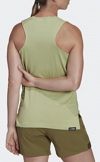 Майка женская Adidas Terrex Graphic Magic Lime - Фото 3 большая