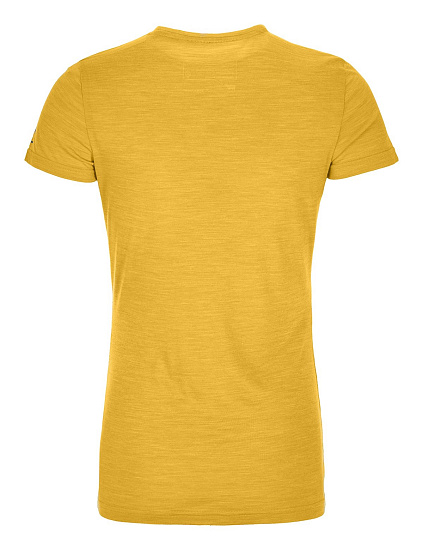 Футболка женская Ortovox 120 Cool Tec Puzzle T-Shirt Yellowstone - Фото 2 большая