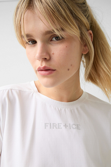 Футболка женская Bogner Fire+Ice Erina White - Фото 4 большая