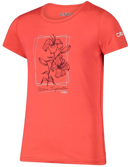 Футболка детская CMP 31T8395 Light Red - Фото 3 большая