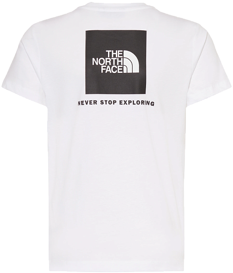 Футболка детская The North Face Box TNF White/TNF Black - Фото 2 большая