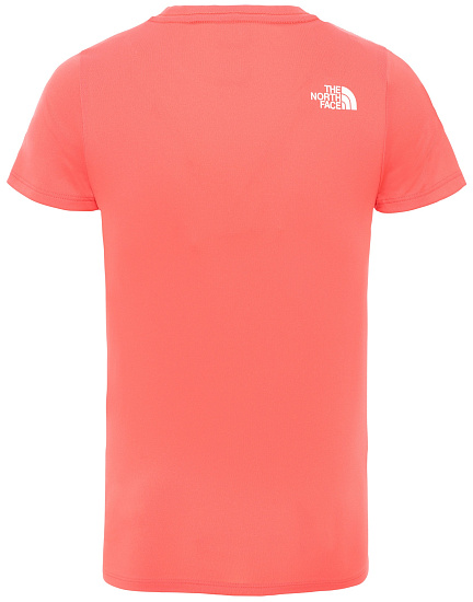 Футболка детская The North Face SS Reaxion Cayenne Red - Фото 2 большая