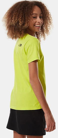 Футболка детская The North Face Simple Dome SS Sulphur - Фото 8 большая