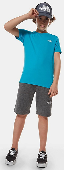 Футболка детская The North Face SS Simple Dome Tee Meridian Blue - Фото 4 большая