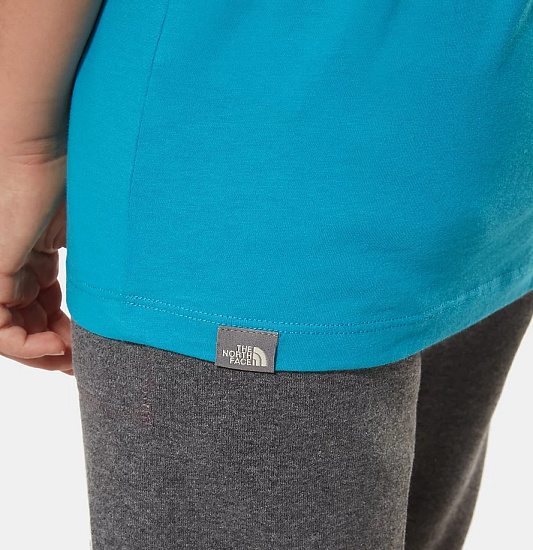Футболка детская The North Face SS Simple Dome Tee Meridian Blue - Фото 7 большая