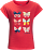 Футболка детская Jack Wolfskin Butterfly T Girls Tulip Red - Фото 1 малая