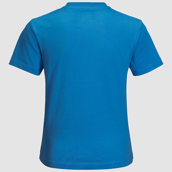 Футболка детская Jack Wolfskin Walhalla Hills Sky Blue Allover - Фото 2 большая