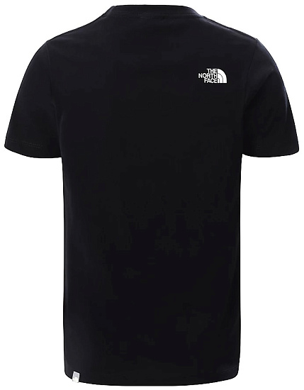 Футболка детская The North Face Graphic Black Him Suit Print - Фото 2 большая