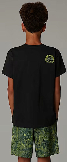 Футболка детская The North Face Graphic Relaxed Tnf Black - Фото 3 большая