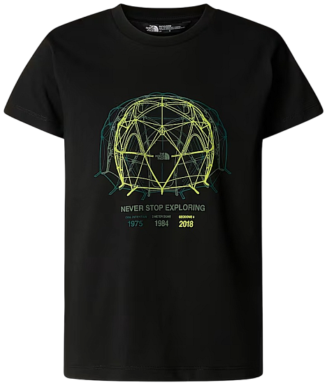 Футболка детская The North Face Graphic Relaxed Tnf Black - Фото 1 большая