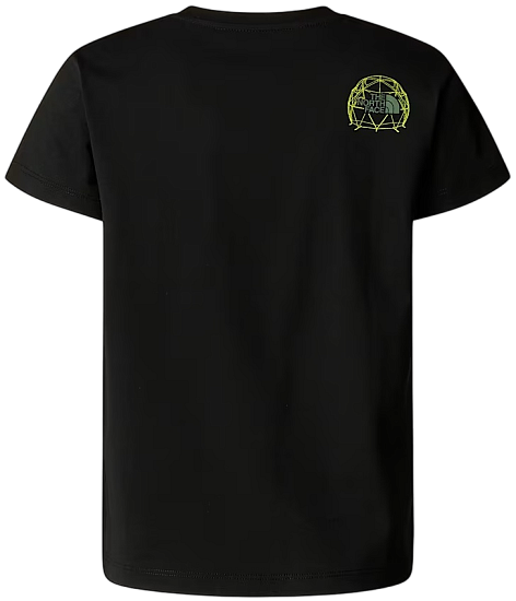 Футболка детская The North Face Graphic Relaxed Tnf Black - Фото 5 большая