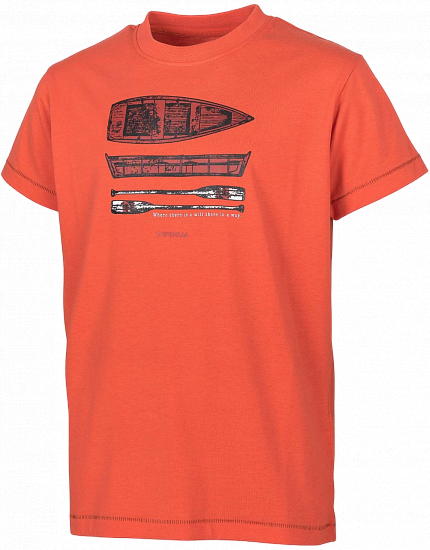 Футболка детская Ternua Barletts Orange - Фото 1 большая