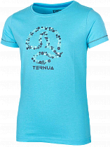 Футболка детская Ternua Flowers River Blue