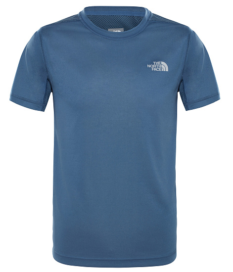 Футболка детская The North Face Reactor S/S Shady Blue - Фото 1 большая