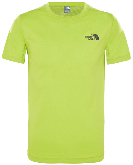 Футболка детская The North Face Reactor S/S Lime Green - Фото 1 большая