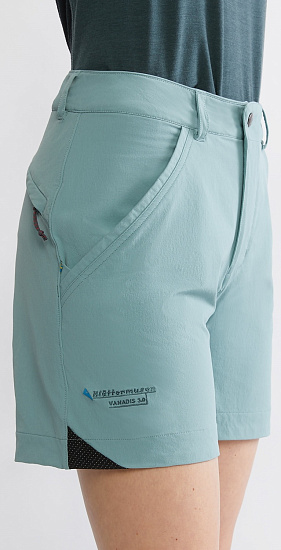 Шорты женские Klattermusen Vanadis 3.0 Jade Green - Фото 2 большая