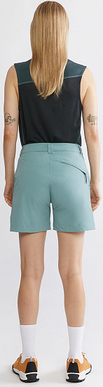Шорты женские Klattermusen Vanadis 3.0 Jade Green - Фото 3 большая