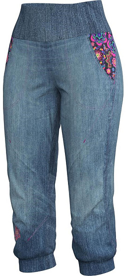 Бриджи женские Crazy Idea Kimera Light Jeans - Фото 2 большая