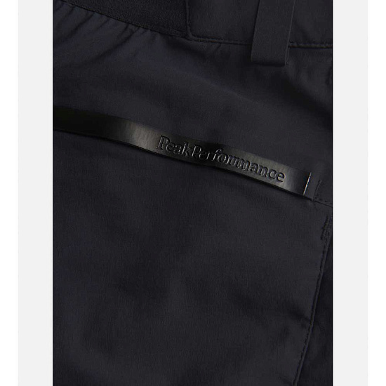 Шорты женские Peak Performance Iconiq Black - Фото 5 большая