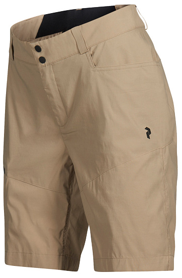 Шорты женские Peak Performance Iconiq Long True Beige - Фото 2 большая