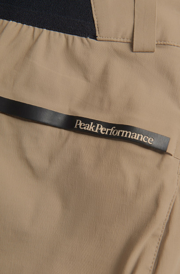 Шорты женские Peak Performance Iconiq Long True Beige - Фото 6 большая