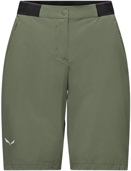 Шорты женские Salewa Pedroc 2 Dst Faded Green - Фото 1 большая