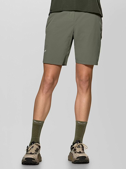 Шорты женские Salewa Pedroc 2 Dst Faded Green - Фото 3 большая
