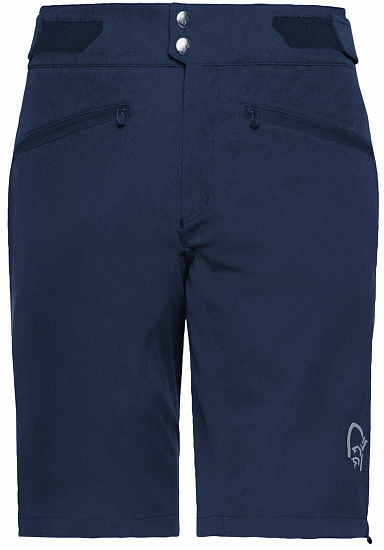 Шорты женские Norrona Fjora Flex1 Lightweight Indigo Night/Drizzle - Фото 1 большая