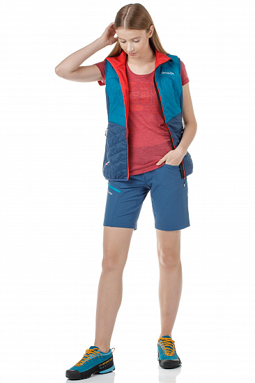 Шорты женские Ortovox Pelmo Night Blue - Фото 5 большая