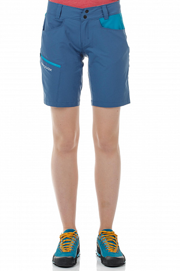 Шорты женские Ortovox Pelmo Night Blue - Фото 4 большая