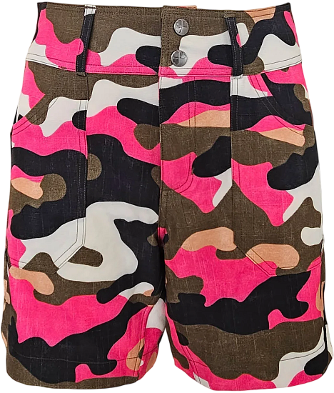 Шорты женские Krimson Klover Sienna 7” Bold Camo - Фото 1 большая