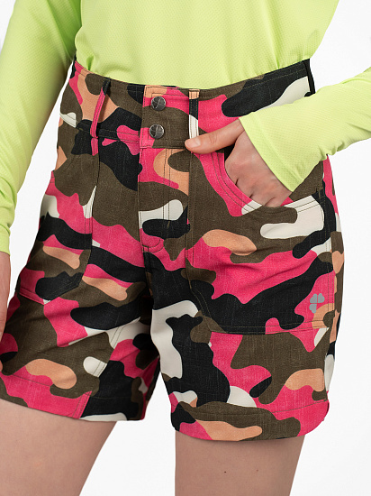 Шорты женские Krimson Klover Sienna 7” Bold Camo - Фото 7 большая