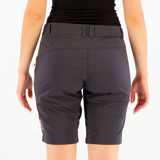 Шорты женские Ternua Rotar Bermud Whales Grey/Deep Pink - Фото 5 большая