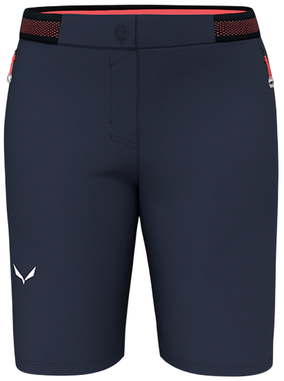 Шорты женские Salewa Pedroc Dst Navy Blazer - Фото 1 большая
