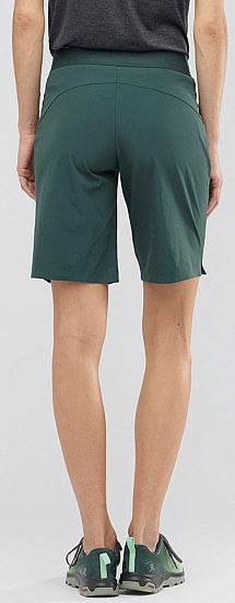 Шорты женские Salomon Wayfarer Pull On Green - Фото 3 большая