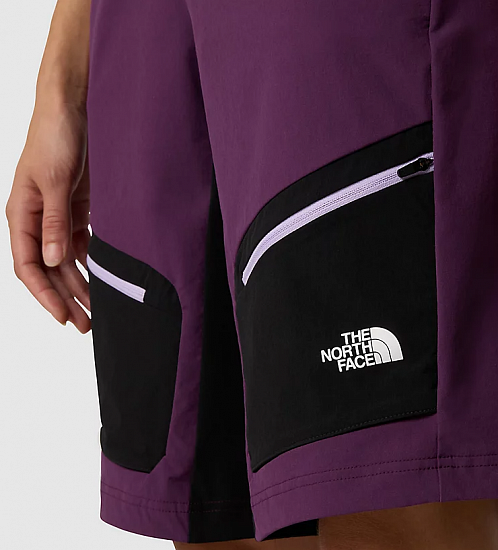 Шорты женские The North Face Trailjammer Black Currant Purple - Фото 2 большая