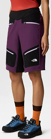 Шорты женские The North Face Trailjammer Black Currant Purple - Фото 5 большая