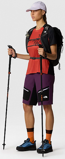 Шорты женские The North Face Trailjammer Black Currant Purple - Фото 9 большая