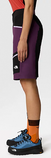 Шорты женские The North Face Trailjammer Black Currant Purple - Фото 10 большая