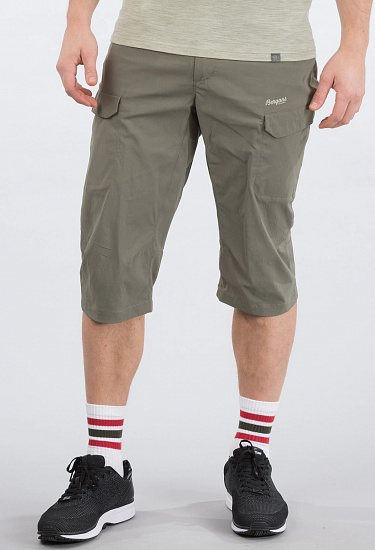 Шорты мужские Bergans Utne Pirate GreenMud/Lt GreenMud - Фото 2 большая
