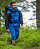 Шорты мужские Bergans Utne Pirate ClassicBlue/SolidCharcoal - Фото 6 малая